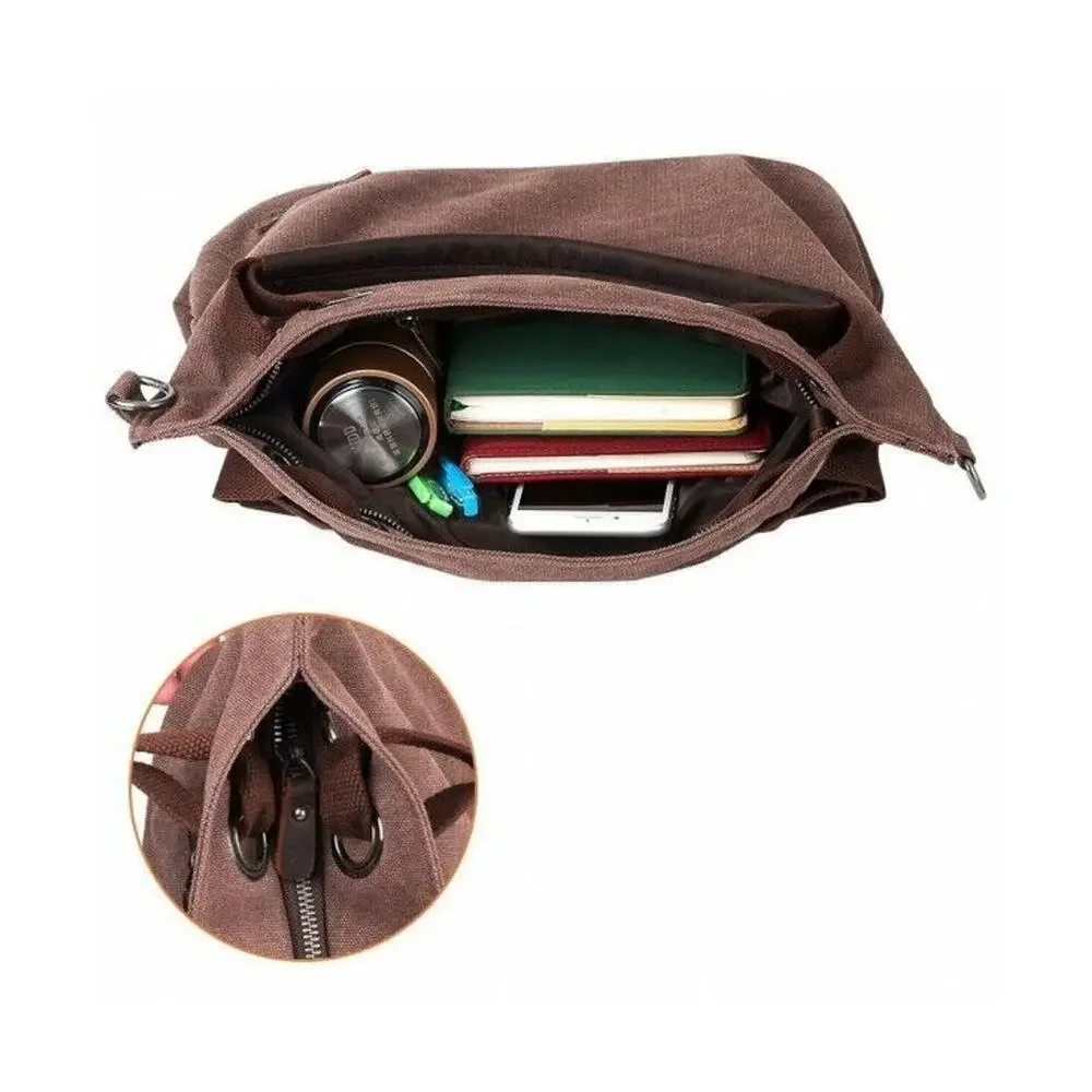 Hobo Crossbody Bag for Women, P.KU.VDSL Slouch Bag,‎ Canvas Hobo Shoulder Bag